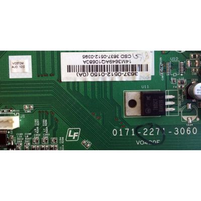 MAIN PARA TV VIZIO / NUMERO DE PARTE 3637-0512-0150 / 0171-2271-3060 / 3637-0512-0395 / PANEL T370HW03 V.0 / MODELOS VO370M / VO370M LSAEBBK - Imagen 3